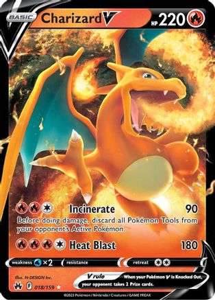 Charizard VSTAR 19/159 - Crown Zenith Holofoil (Copy)