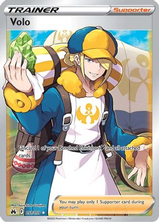 Volo (Full Art) 151  - Holofoil Crown Zenith - Ultra Rare