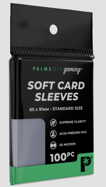 Palms Off Gaming - Soft Sleeves - 100pc (Regular Size)