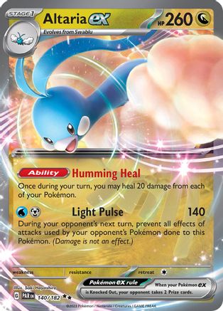 Altaria ex 140/182  - Holofoil SV04 Paradox Rift - Double Rare