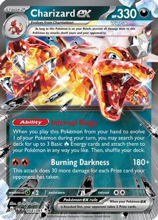 Charizard ex  - 054/091 - Paldean Fates
