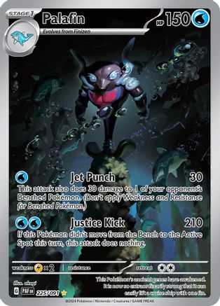 Palafin - 225/091 225 - SV Paldean Fates Holofoil