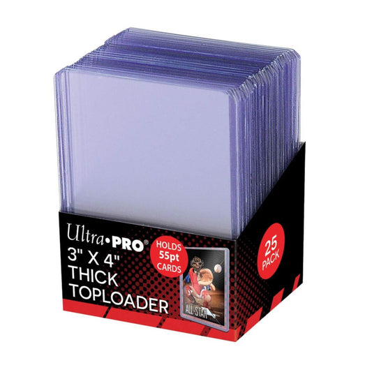 Ultra Pro: UP81181 3" X 4" Action Packed 55PT Toploader 25ct
