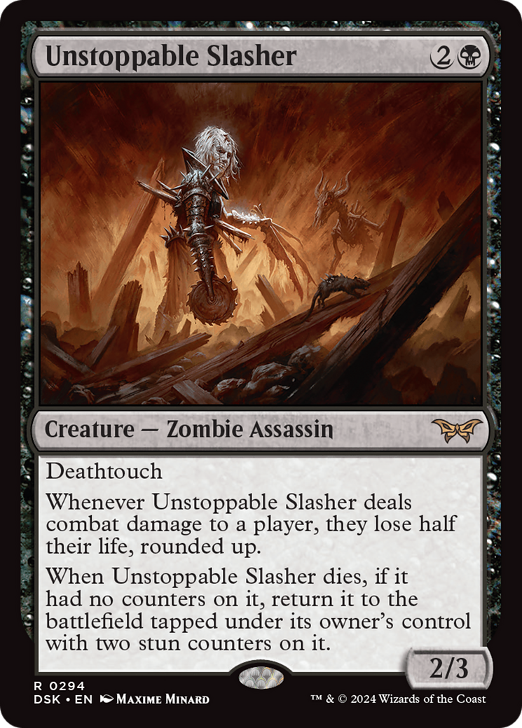 Unstoppable Slasher (0294) (DSK-294) - Duskmourn: House of Horror