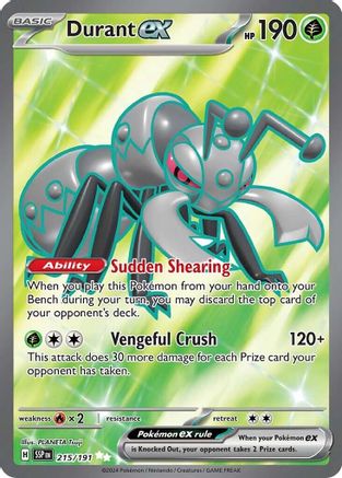 Durant ex - 215/191 - Surging Sparks