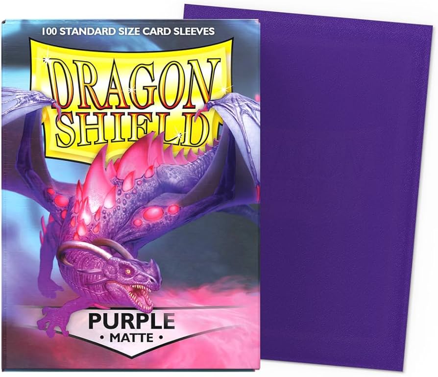 Dragon Shield: Sleeves – Matte – Purple