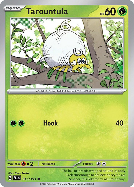TAROUNTULA 017/193 Common Paldea Evolved Pokemon Near Mint