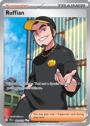 Ruffian - 181/159 181 - SV09 Journey Together Holofoil