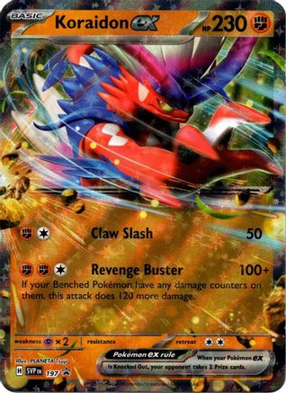 Koraidon ex - 197 197 - SV Scarlet & Violet Promo Cards Holofoil