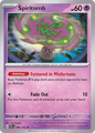 SPIRITOMB 089/193 Rare Paldea Evolved Pokemon Near Mint