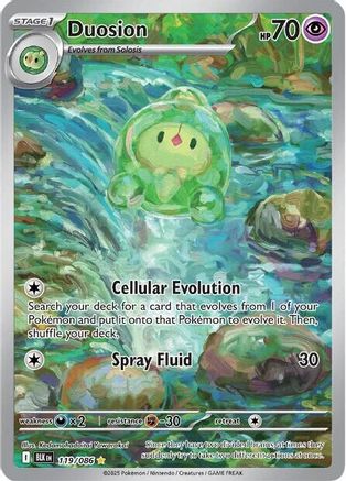 Duosion - 119/086 119 - SV Black Bolt Holofoi