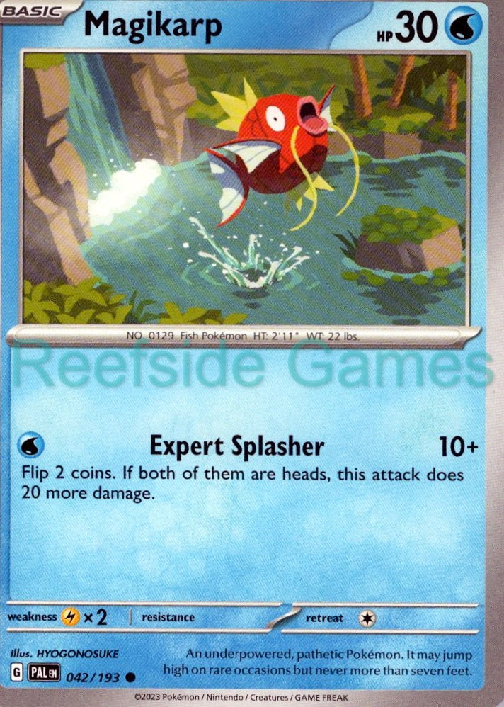 MAGIKARP 042/193 Common Paldea Evolved Pokemon Near Mint