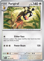FARIGIRAF 155/193 Uncommon Paldea Evolved Pokemon Near Mint