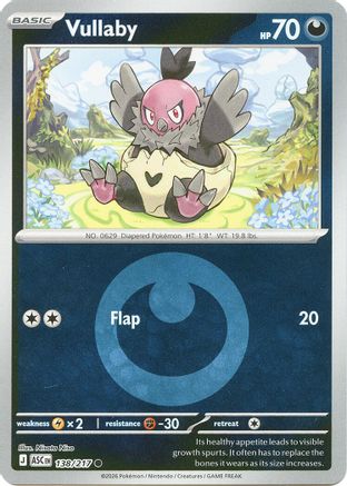 Vullaby (Energy Symbol Pattern) 138  - Reverse Holofoil ME Ascended Heroes - Common