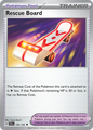 RESCUE BOARD 159/162 Uncommon Temporal Forces Pokemon Near Mint