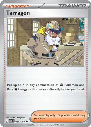 Tarragon 085/088  - Reverse Holofoil ME03 Perfect Order - Uncommon