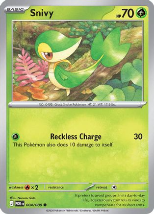 Snivy 004  ME03 Perfect Order - Common