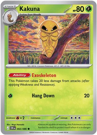 Kakuna 002  ME04 Chaos Rising - Common