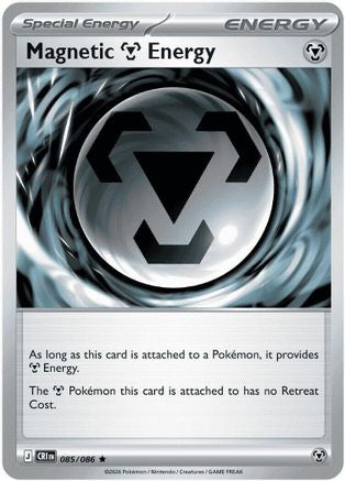 Magnetic M Energy 085  - Reverse Holofoil ME04 Chaos Rising - Rare