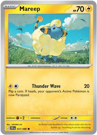 Mareep 027  ME04 Chaos Rising - Common