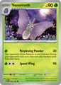 VENOMOTH 049/165 Uncommon 151 Pokemon Near Mint