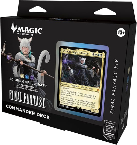 Magic The Gathering: Final Fantasy Commander Deck (Scions & Spellcraft)