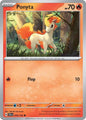 PONYTA 19/142 Common Stellar Crown Pokemon Reverse Holo Near Mint