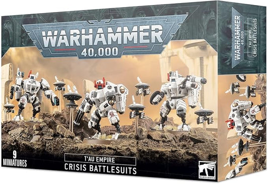 Warhammer 40K: Tau Empire: XV8 Crisis Battlesuits