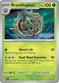 BRAMBLEGHAST 024/193 Uncommon Paldea Evolved Pokemon Reverse Holo Near Mint