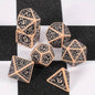 7-Piece Premium Solid DND Dice Set