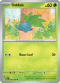 ODDISH 043/165 Common 151 Pokemon Near Mint