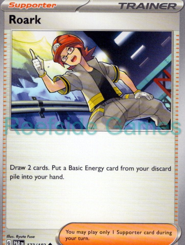 ROARK 173/182 Uncommon Paradox Rift Pokemon Near Mint