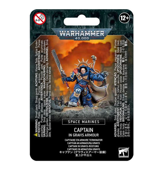 Warhammer 40K: Space Marines: Captain In Gravis Armour