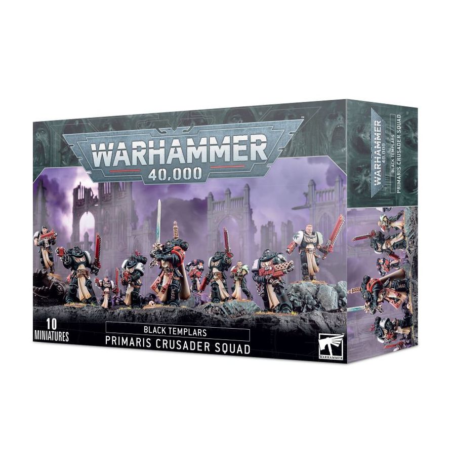Warhammer 40K: Black Templars: Primaris Crusader Squad