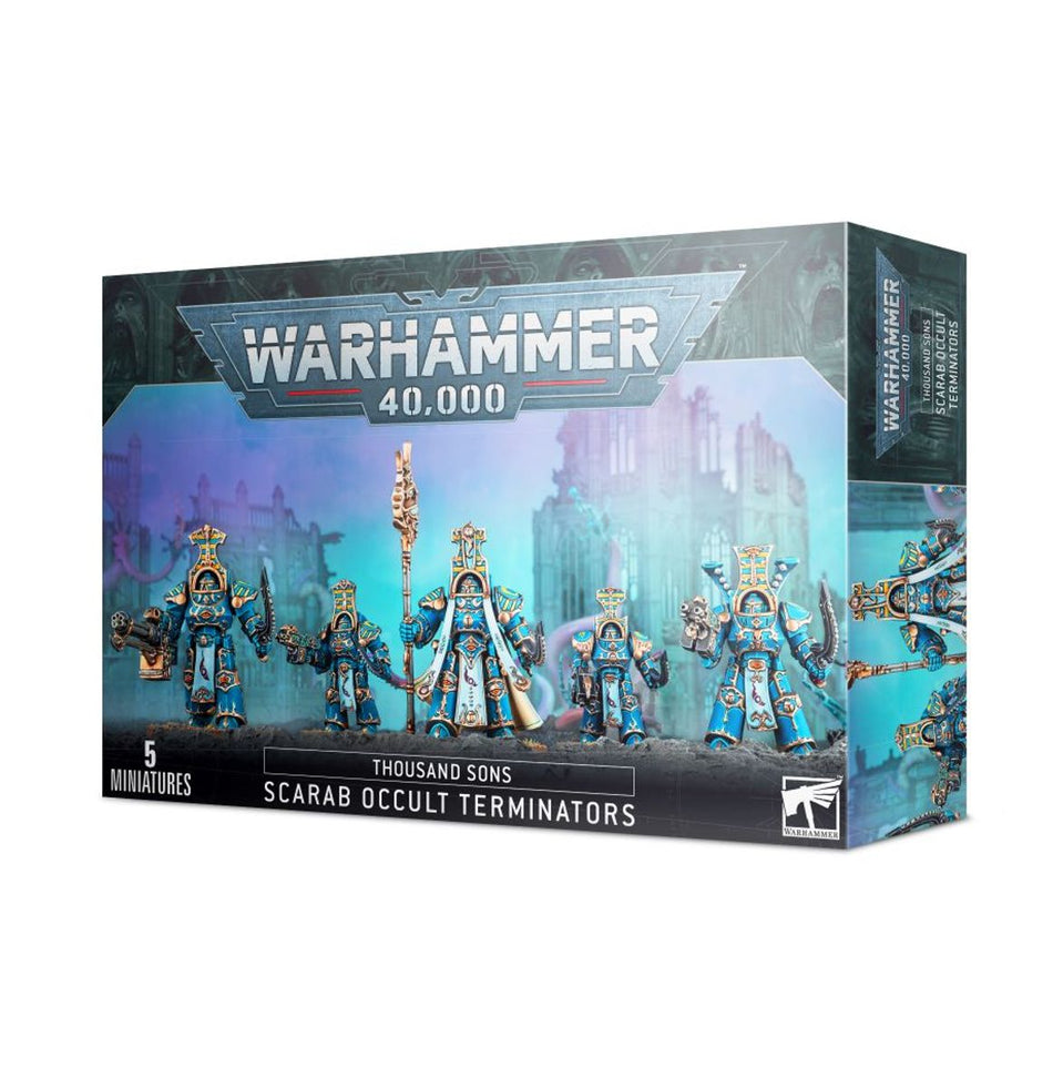Warhammer 40K: Thousand Sons Scarab Occult Terminators