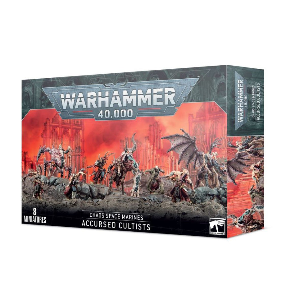 Warhammer 40K - Chaos Spacemarines Accursed Cultists