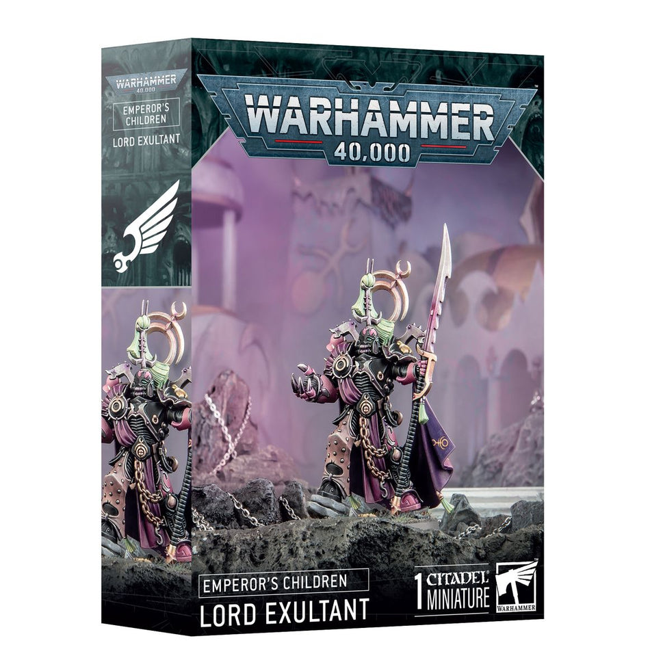 Warhammer 40K: Emperor's Children Lord Exultant