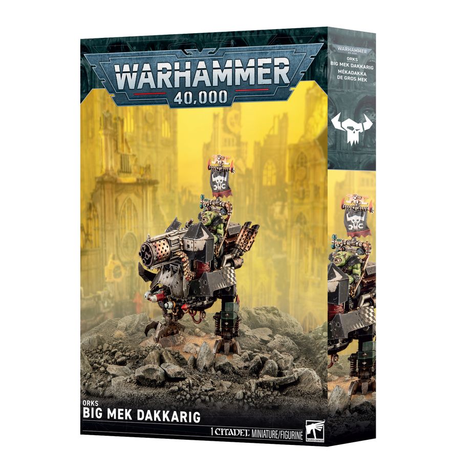Preorder: Warhammer 40K: Orks: Big Mek Dakkarig
