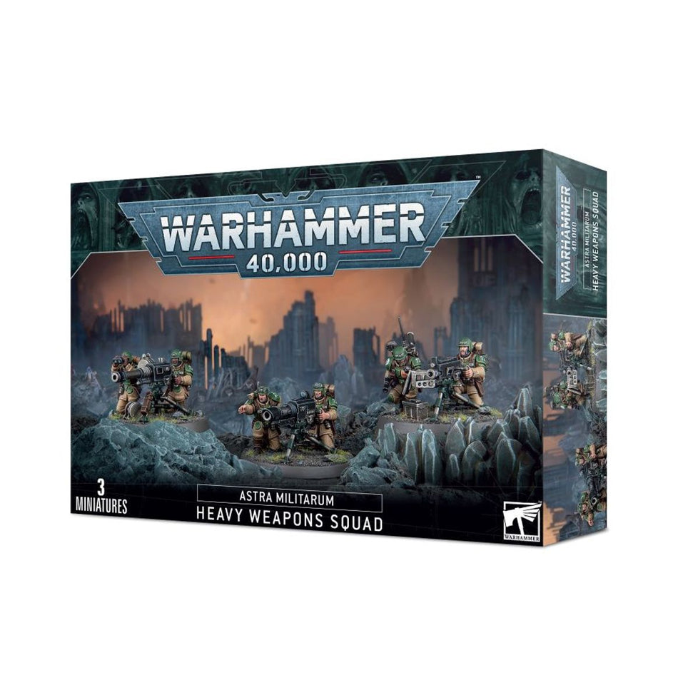 Warhammer 40K: Astra Militarum Heavy Weapons Squad