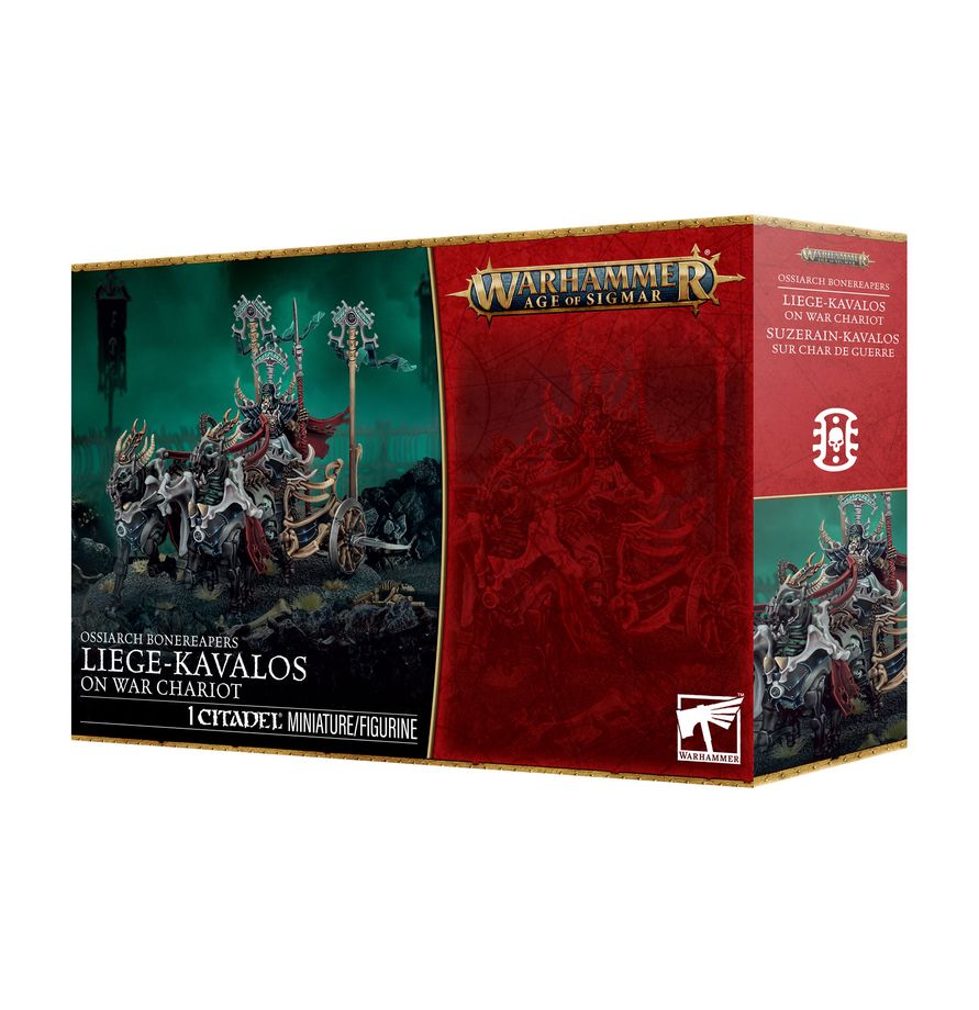 Warhammer Age of Sigmar: Liege-Kavalos on War Chariot