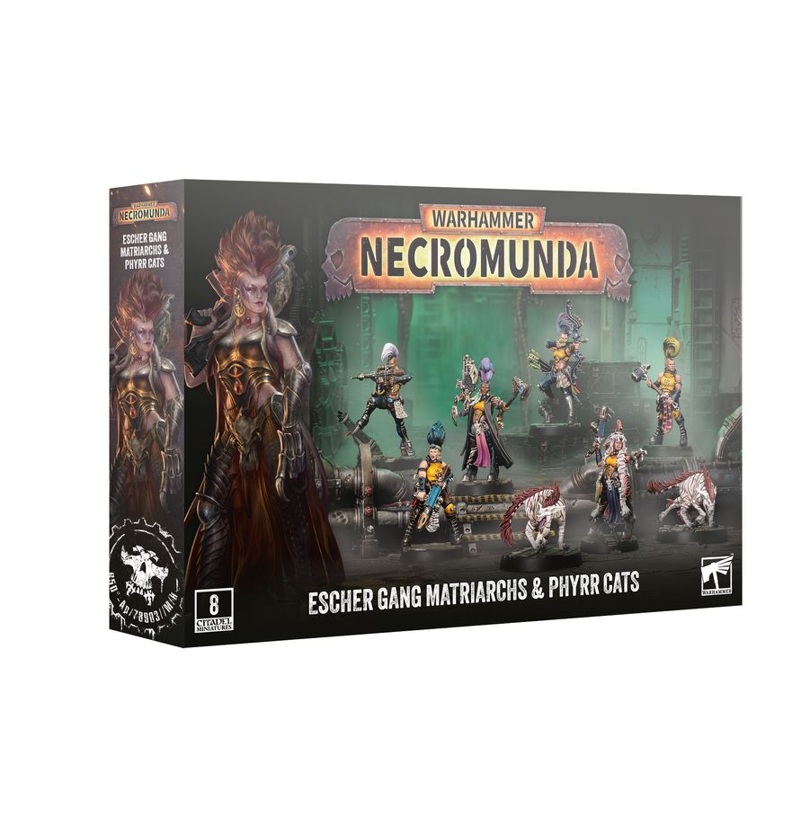 Warhammer 40K: Necromunda - Escher Matriarchs & Phyrr Cats