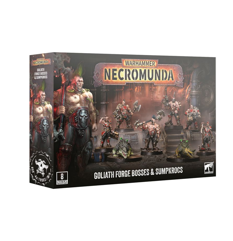 Warhammer 40K: Necromunda - Goliath Forge Bosses & Sumpkrocs