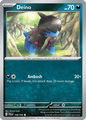 DEINO 138/193 Common Paldea Evolved Pokemon Near Mint