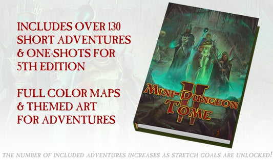 D&D 5E: Mini Dungeon Tome II (Hardcover)