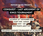 TICKETED EVENT - Conquest LAOK Tournament - 29th November 2025