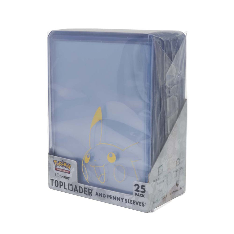 Pikachu TOPLOADER® and PENNY SLEEVES® Combo Pack 25per Pack