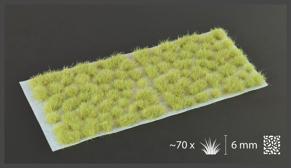 Gamers Grass: Tufts: Light Green 6mm (Wild)