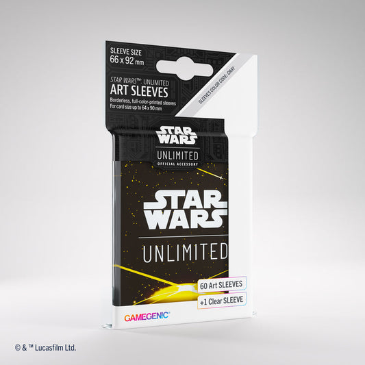 Star Wars: Unlimited Art Sleeves - Card Back Yellow