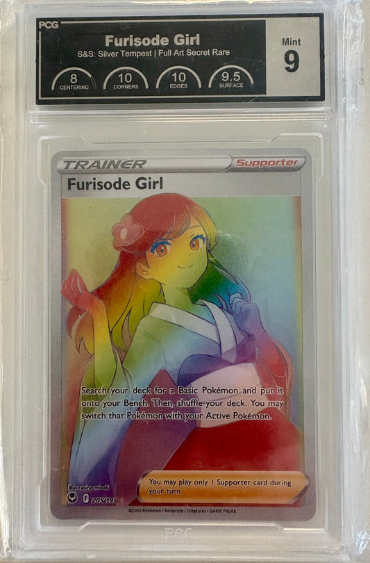 PCG Slab - Furisode Girl S&S Silver Tempest - Grade 9