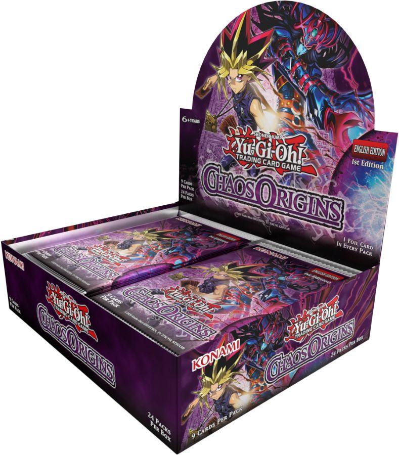 Yu-Gi-Oh! – Chaos Origins Booster Box (24 Boosters)